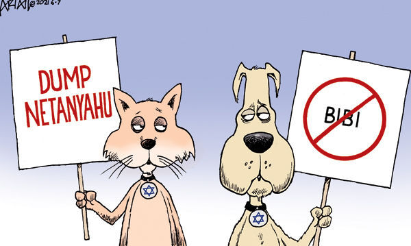 Editorial cartoon published June 10, 2021
